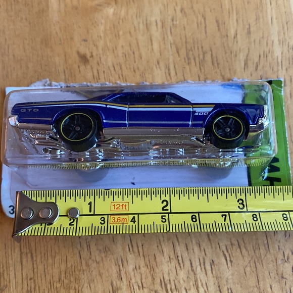 Mattel Hot Wheels 67’ Pontiac GTO Car Toy made in Malaysia new #HWM - Picture 10 of 10